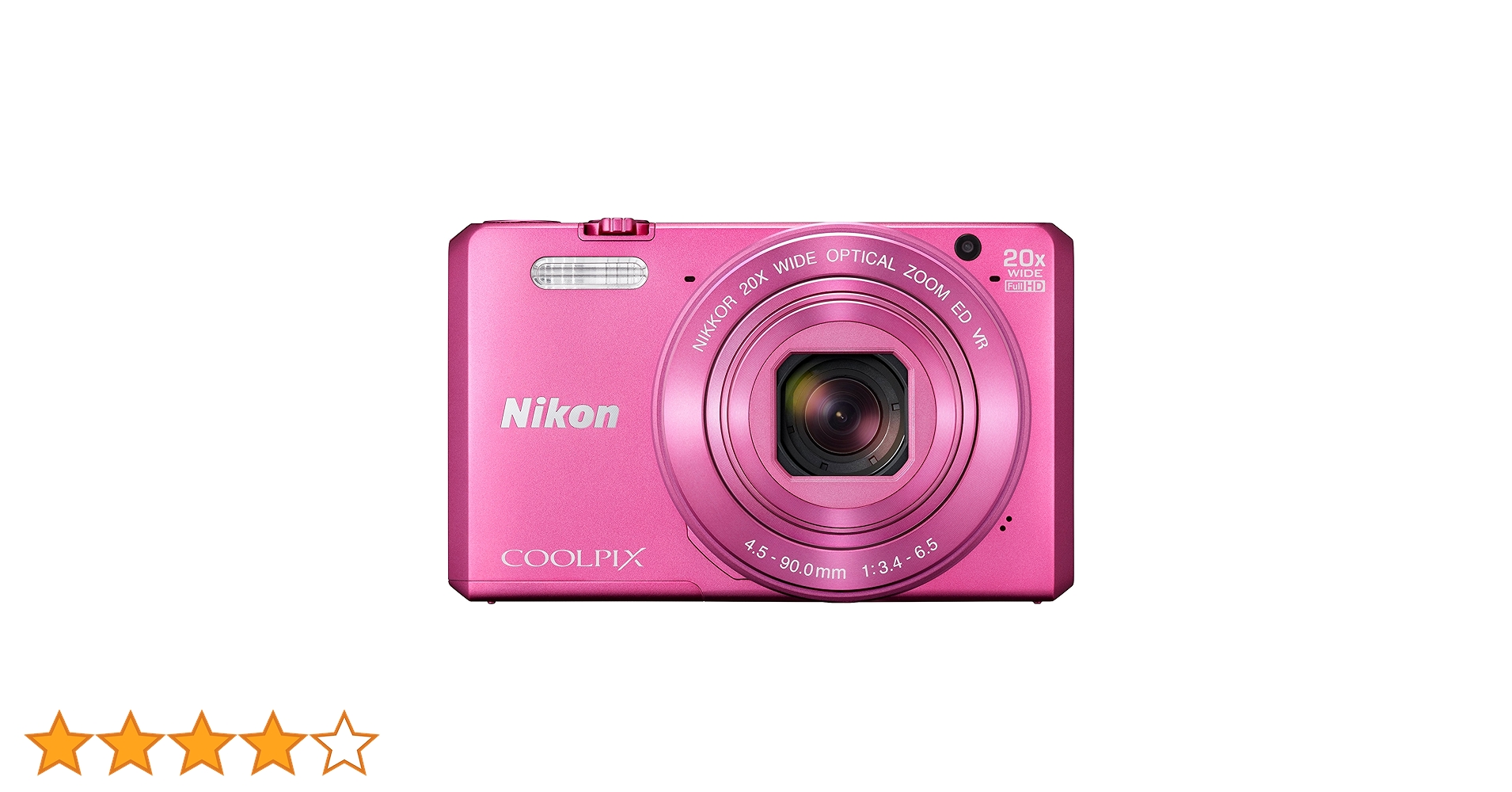 Nikon Coolpix S7000 ピンク Nikon Coolpix S7000, pink - Compact cameras - Nordic Digital